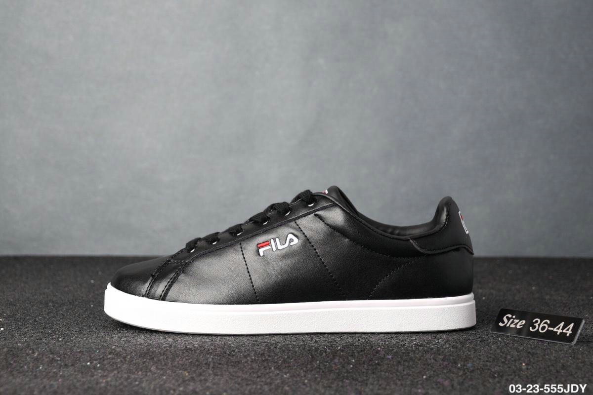 Fila FHT TT-COURT DELUXE Men Women Skate Shoes Black